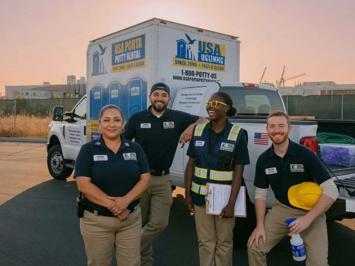 Portable Toilet Rental company in Waggoner, IL